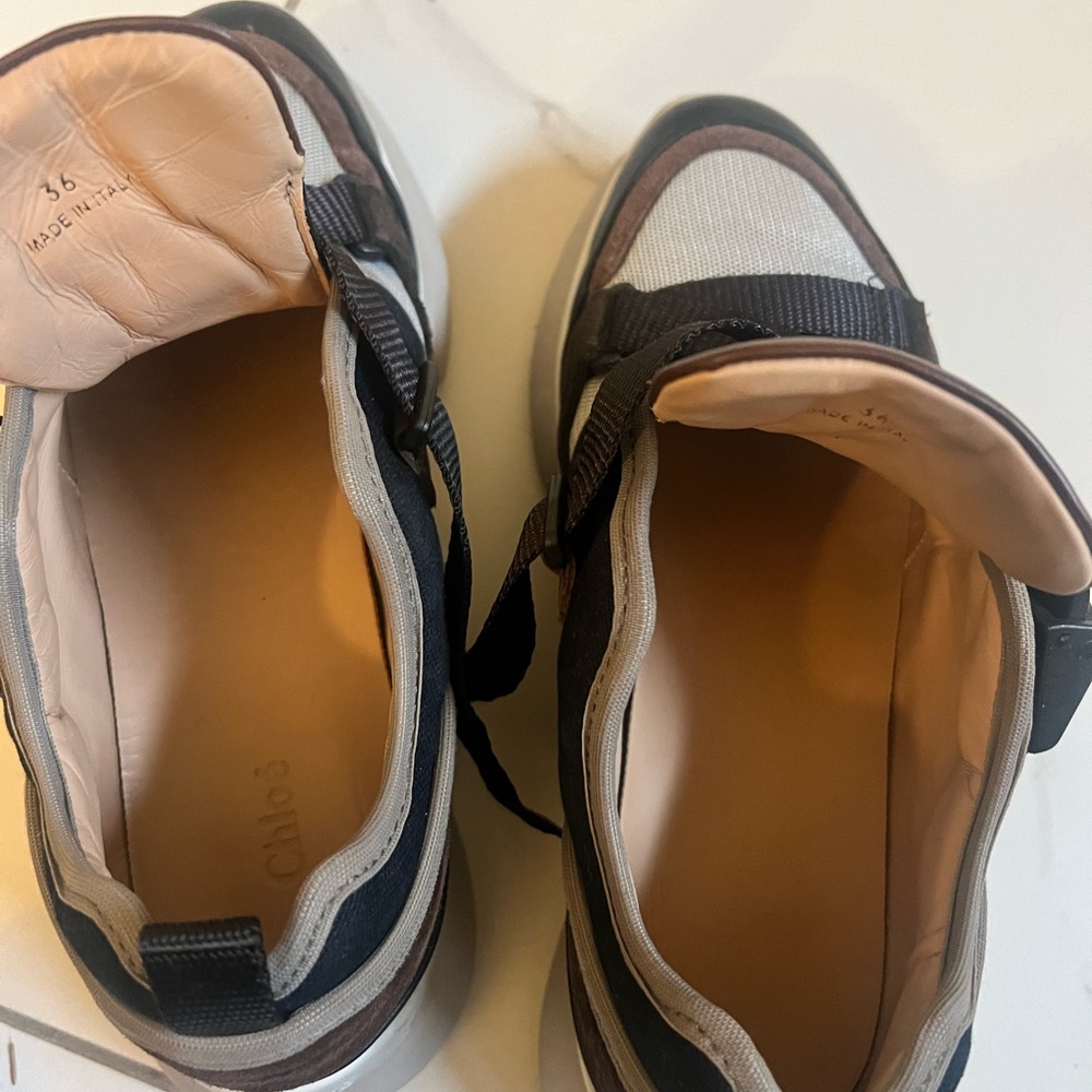 Brown Chloe sneakers